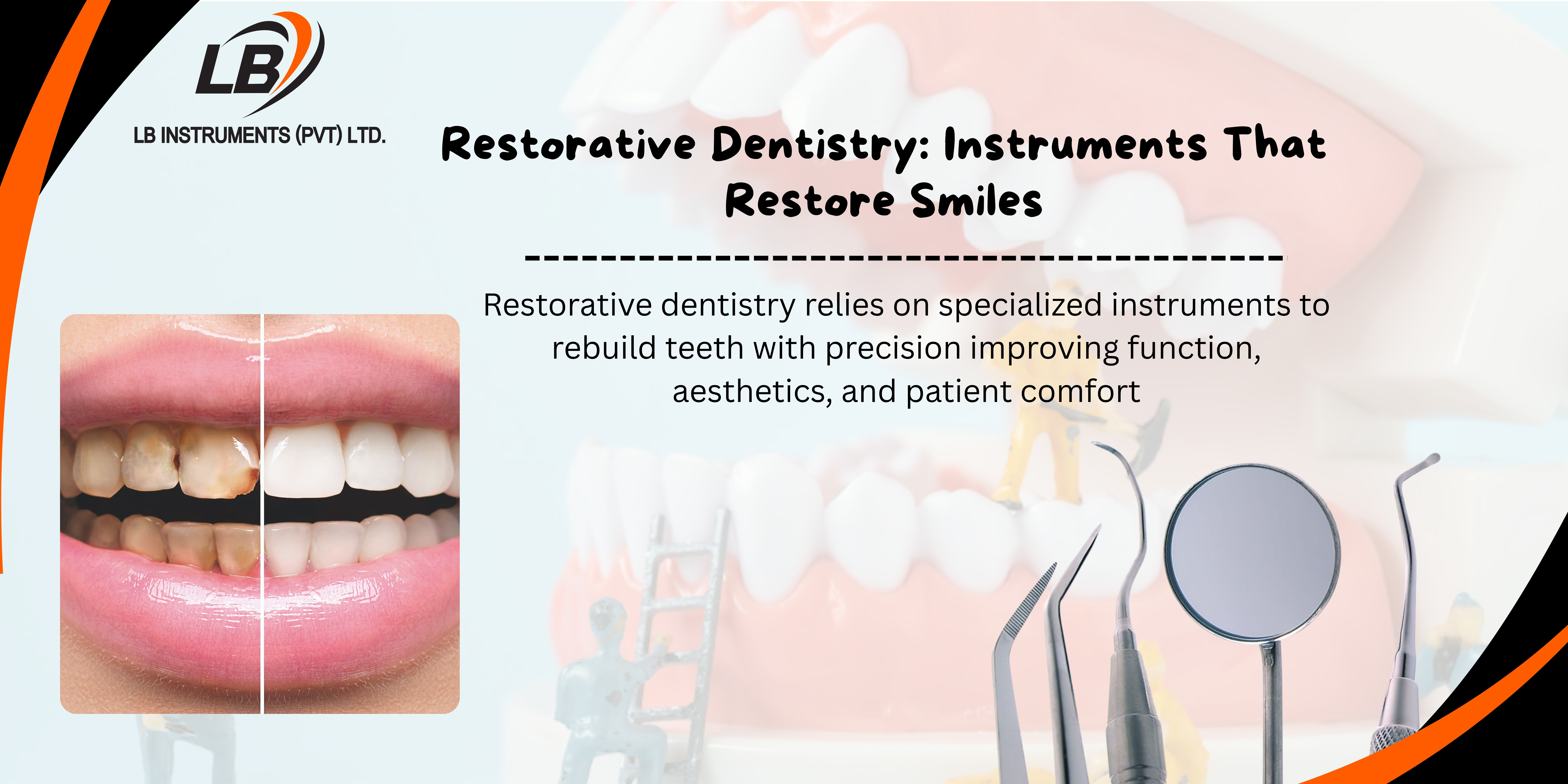 Restorative Dentistry: Instruments That Restore Smiles